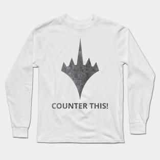 Counter This! | MTG Planeswalker Logo F U Long Sleeve T-Shirt